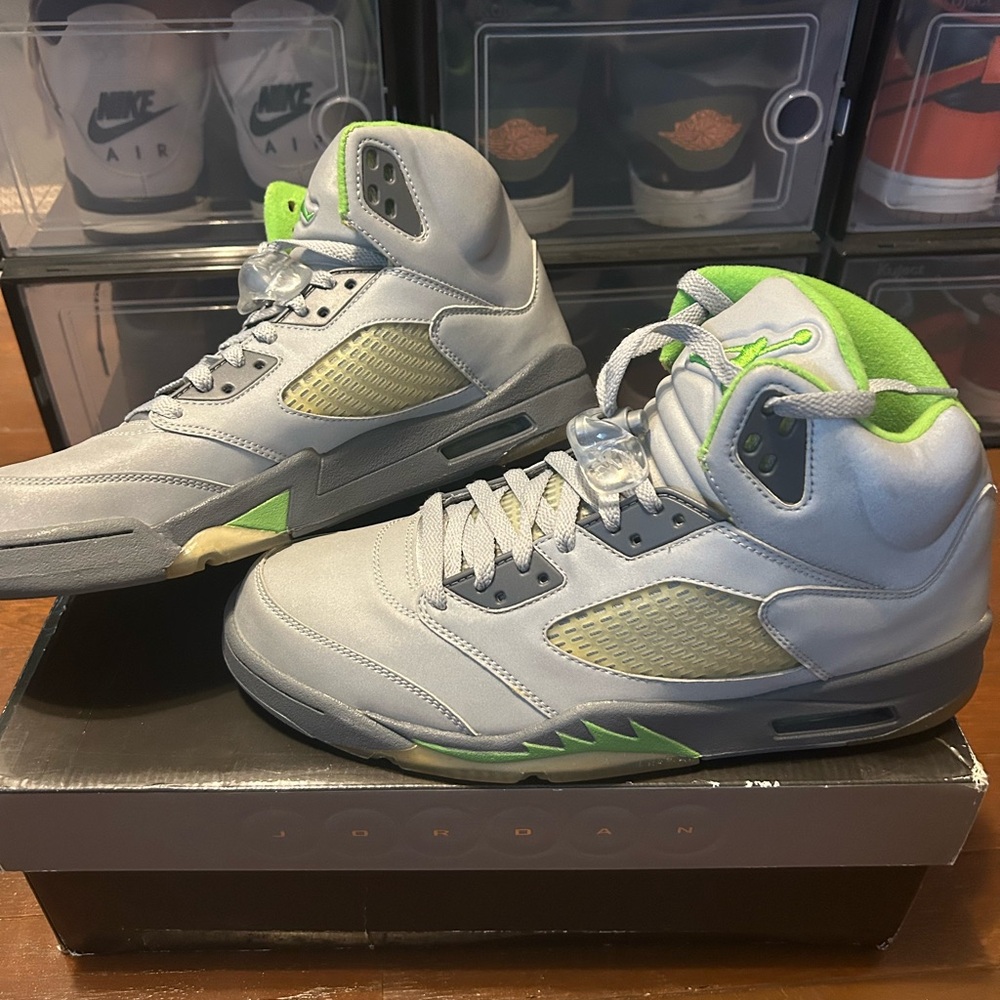 Nike Jordan 5 Retro Green Bean (2006) Rare Mens 11 NIB
